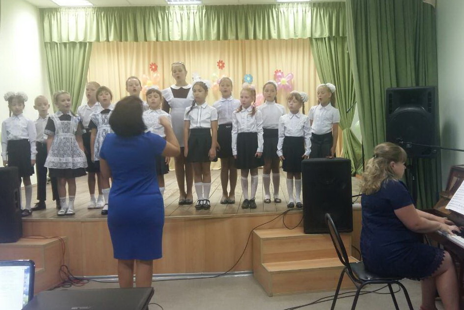 7 сентября в с. Песчанка учащиеся школы приняли участие в  фестивале "Детский бульвар" посвященный дню города