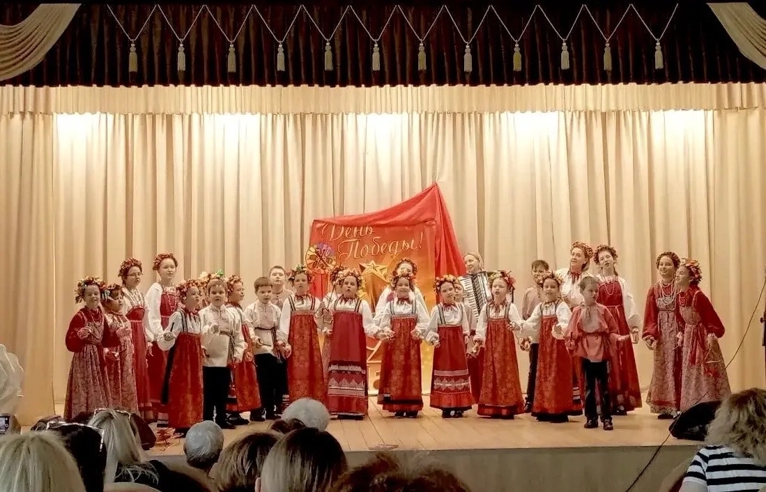 Концерт, посвящённом Дню Великой Победы!